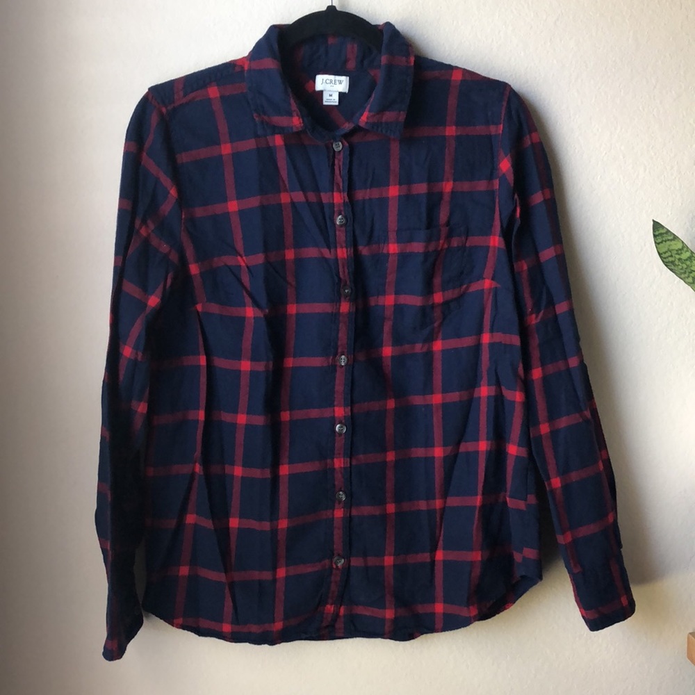 ♥️ J Crew Plaid Shirt